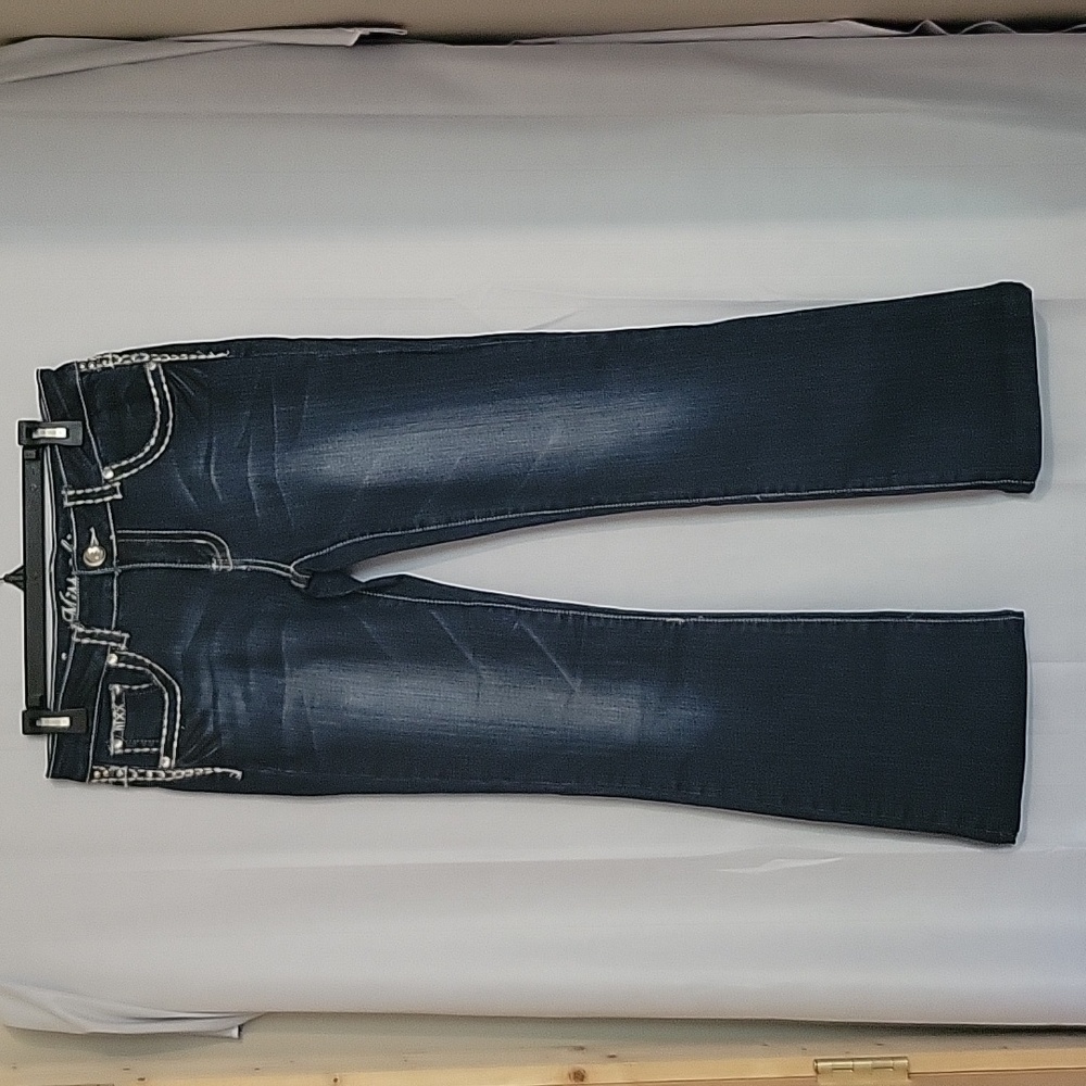 Miss Chic Size 11 Boot Cut Jeans - Picture 7 of 9
